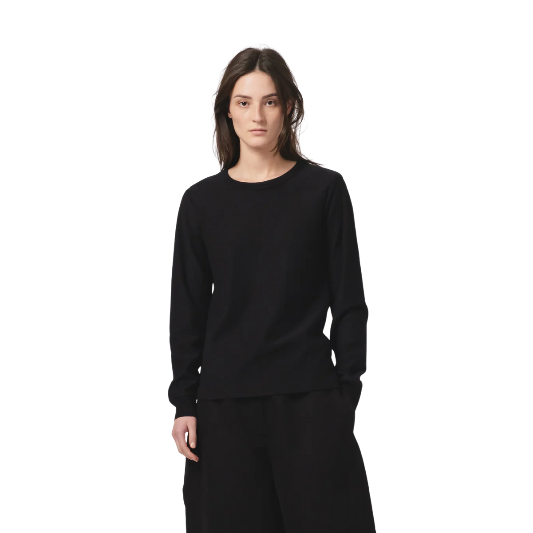 GIRLS OF DUST || CLUB T L/S Black