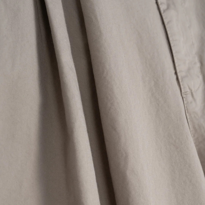 GIRLS OF DUST || EXTRA WIDE PLEATED PANTS OYSTER