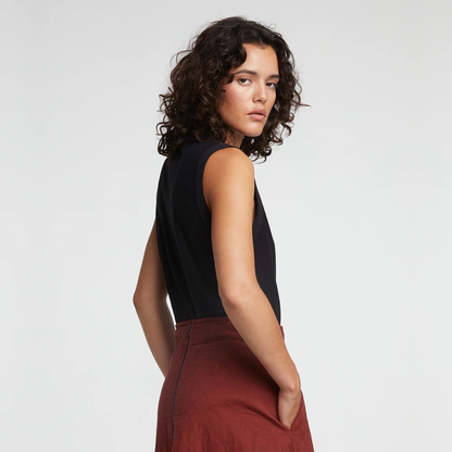 GIRLS OF DUST || JOHNNY SLEEVELESS TANKTOP BLACK