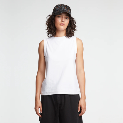 GIRLS OF DUST || JOHNNY SLEEVELESS TANKTOP WHITE