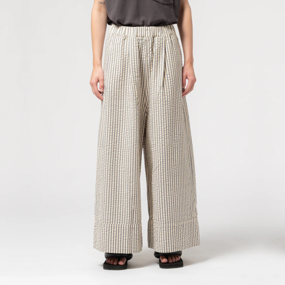 GIRLS OF DUST || WIDE LEG PANTS BS IRON OFF WHITE