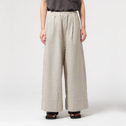 GIRLS OF DUST || WIDE LEG PANTS BS IRON OFF WHITE