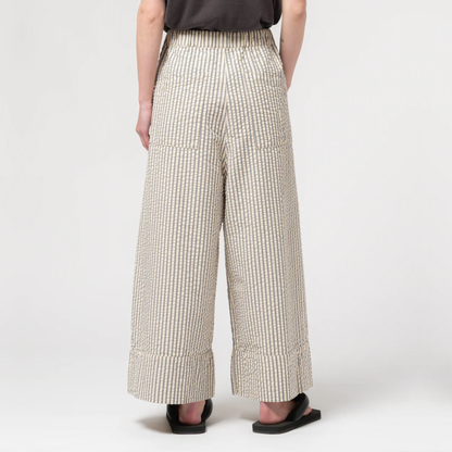 GIRLS OF DUST || WIDE LEG PANTS BS IRON OFF WHITE