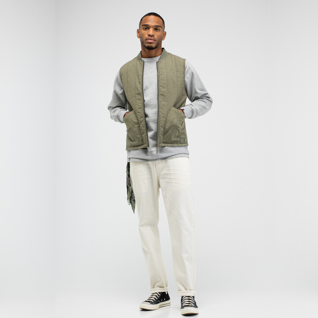 BUTCHER OF BLUE || HUNTER SUMMER VEST GRANITE GREEN