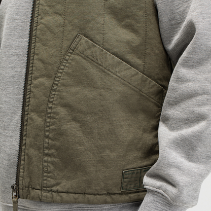 BUTCHER OF BLUE || HUNTER SUMMER VEST GRANITE GREEN