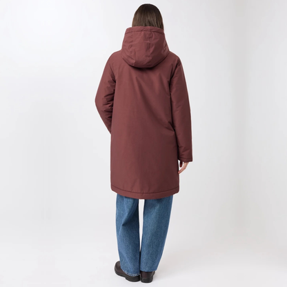 LANGER CHEN || WATTIERTER PARKA BURGUNDY