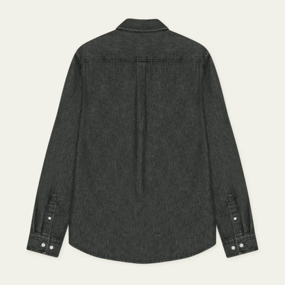 LES DEUX || DENIM SHIRT WASHED DENIM