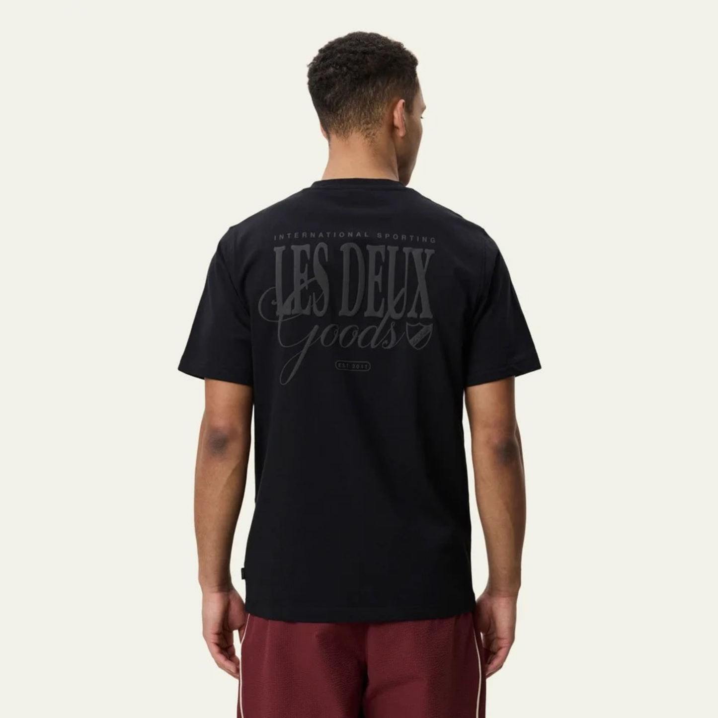 LES DEUX || GOODS T-SHIRT BLACK
