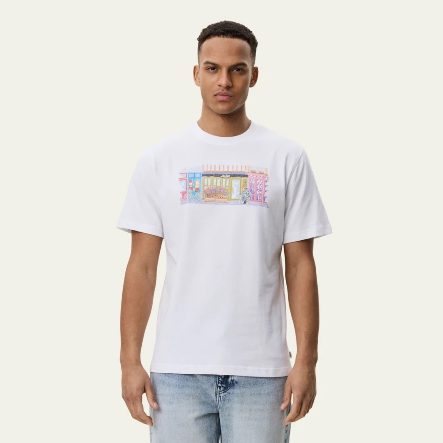 LES DEUX || MARKET T-SHIRT WHITE