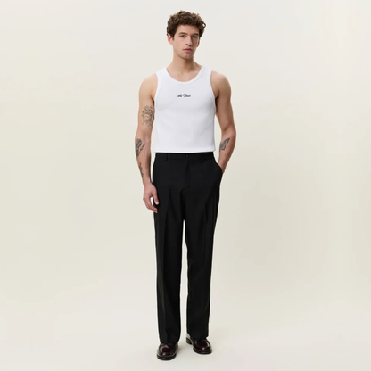 LES DEUX || MEN BRUSHED TWILL TAILORED PANTS