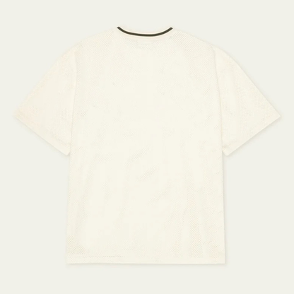 LES DEUX || MESH T-SHIRT LIGHT IVORY