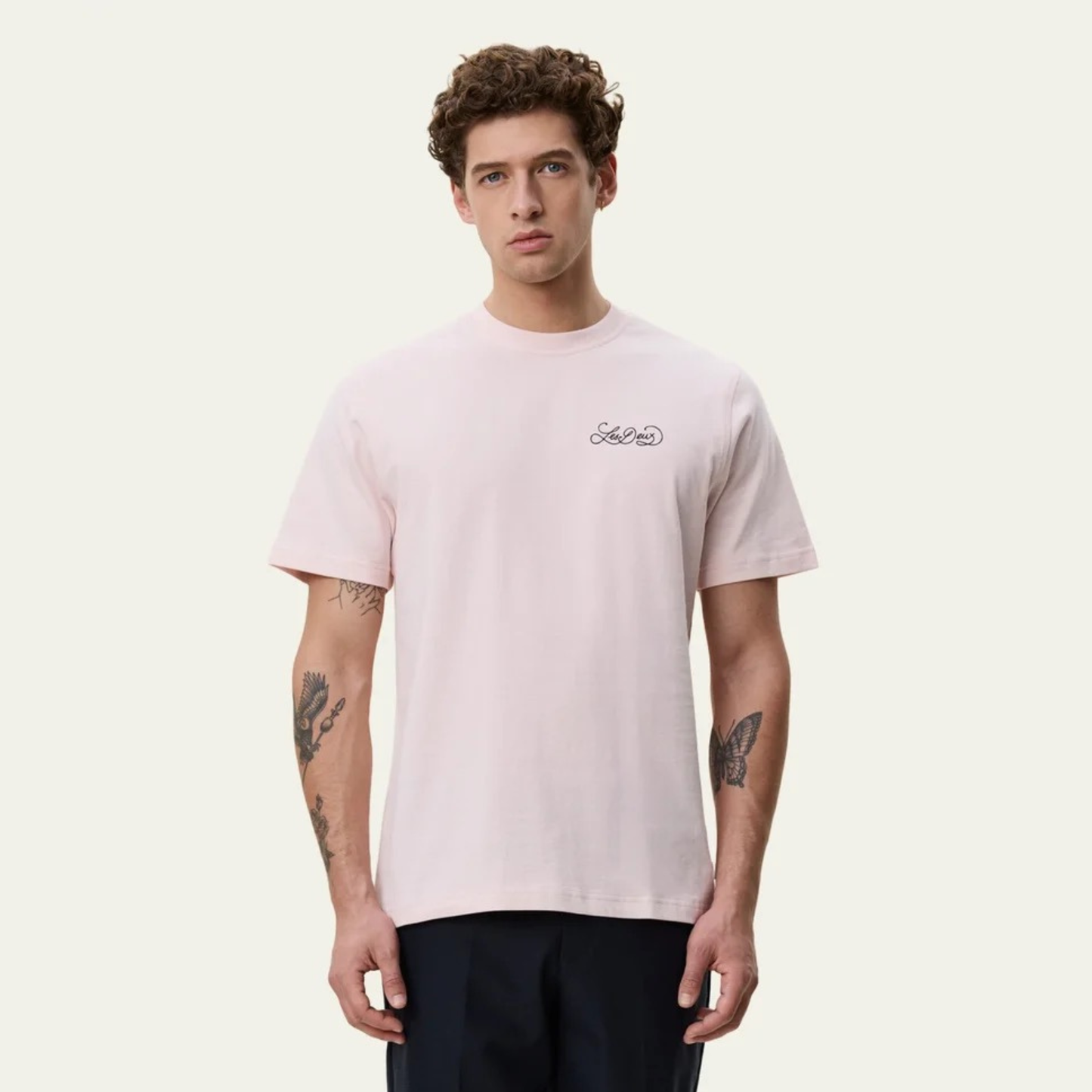 LES DEUX || ORCHARD T-SHIRT POTPOURRI PINK
