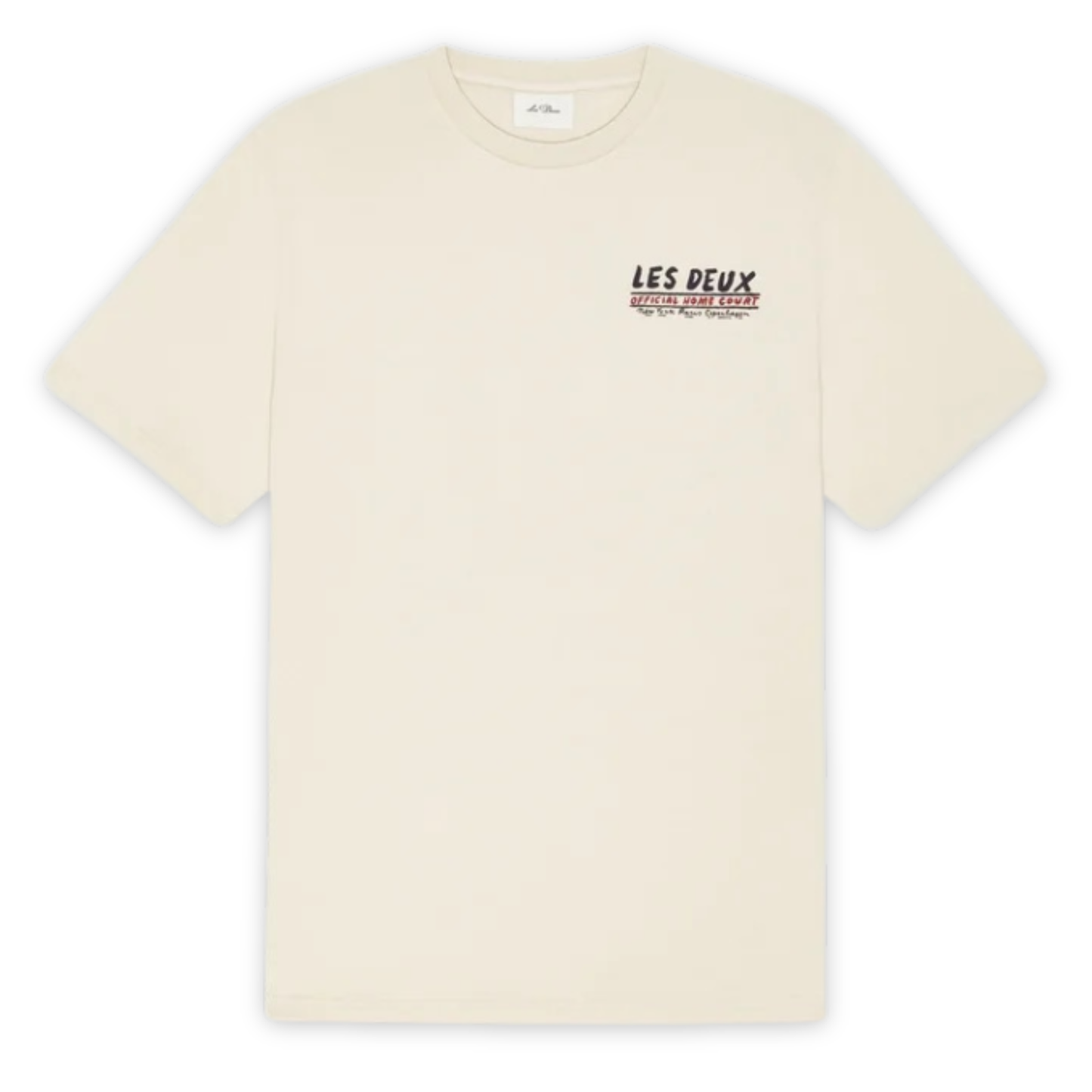 LES DEUX || RECORD T-SHIRT IVORY