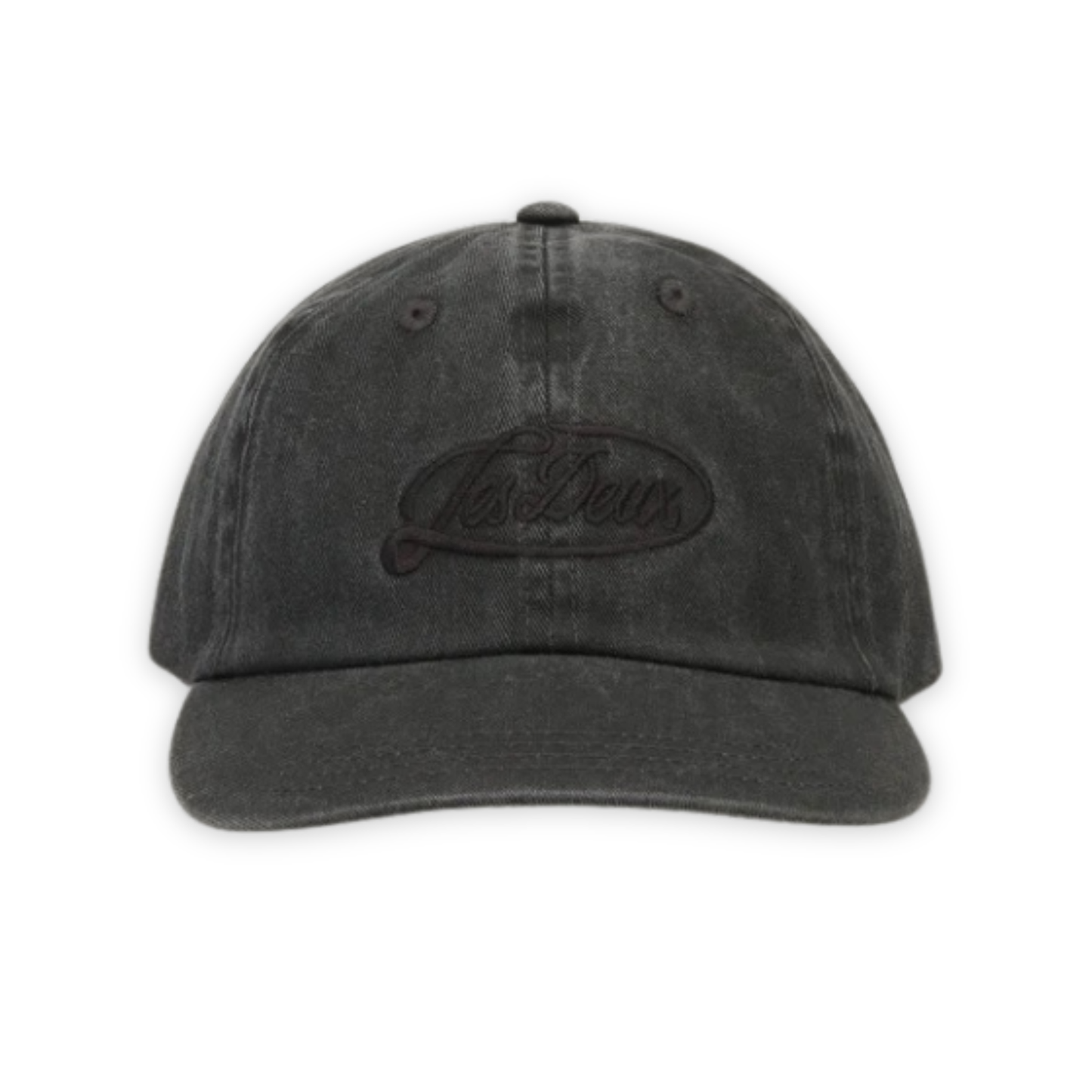 LES DEUX || SWIRL DAD CAP BLACK