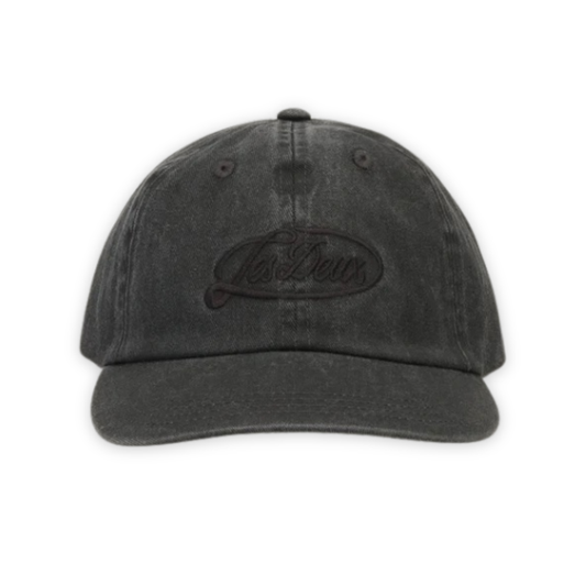 LES DEUX || SWIRL DAD CAP BLACK