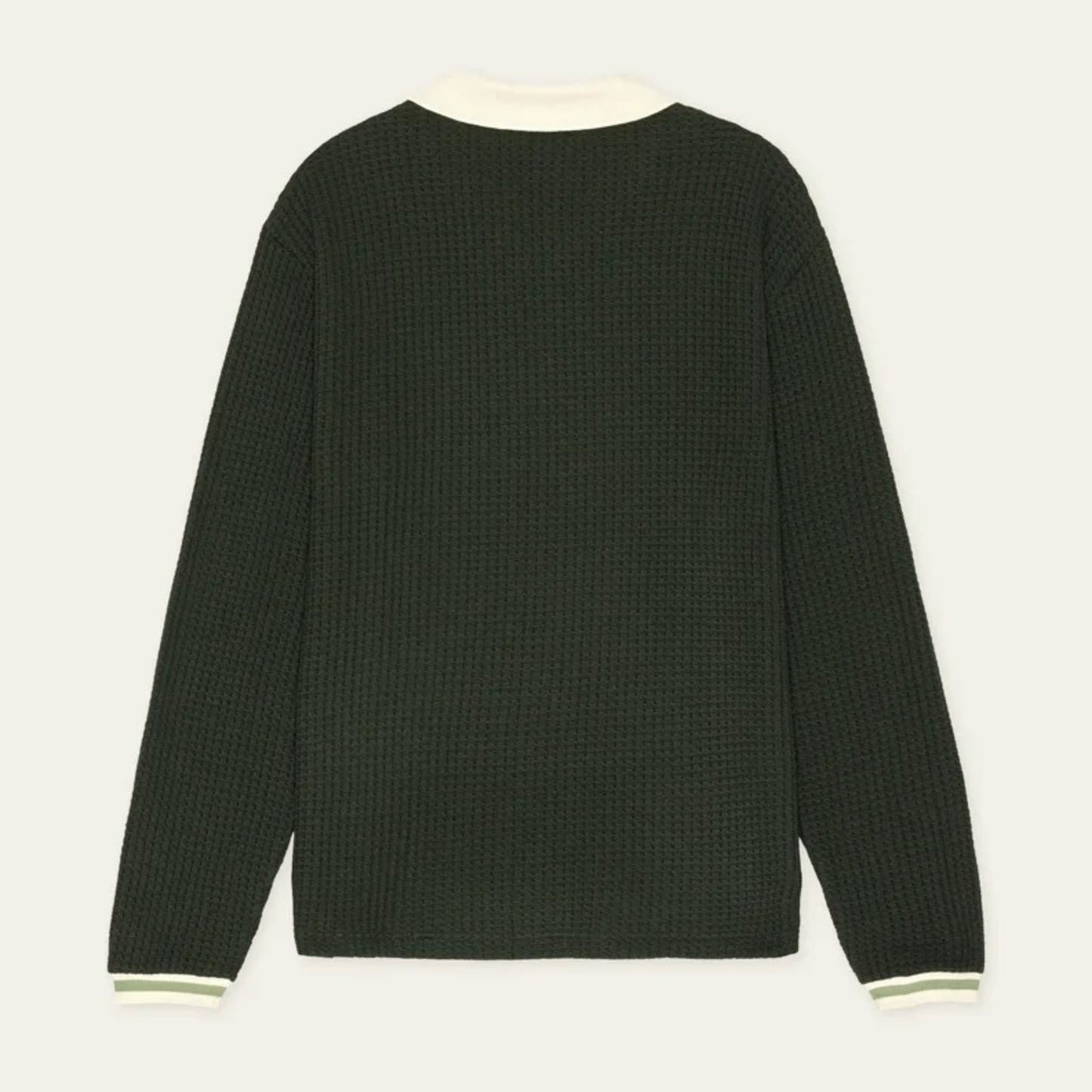 LES DEUX || WAFFLE LS FOOTBALL JERSEY ROSIN GREEN