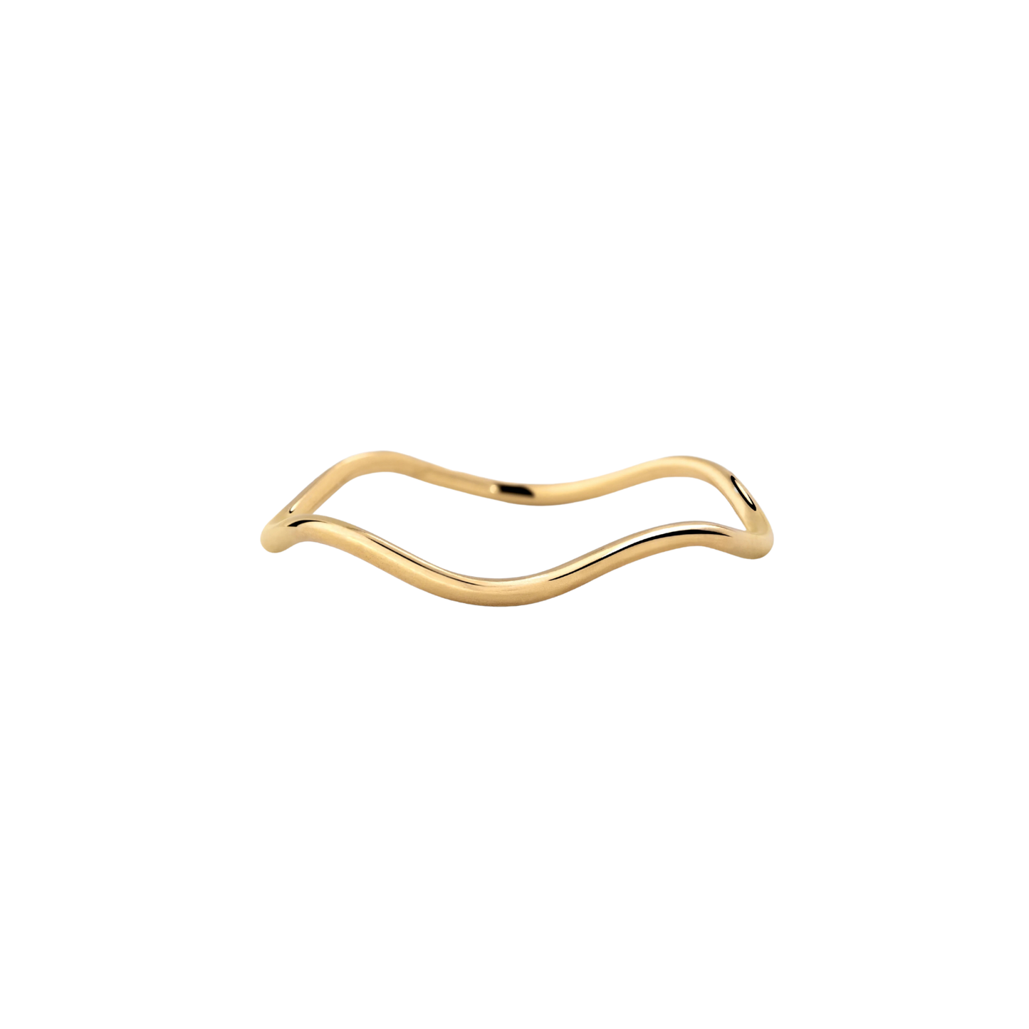 LUAMAYA || SLIM WAVE RING GOLD