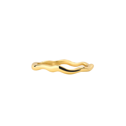 LUAMAYA || FLOWING RING GOLD