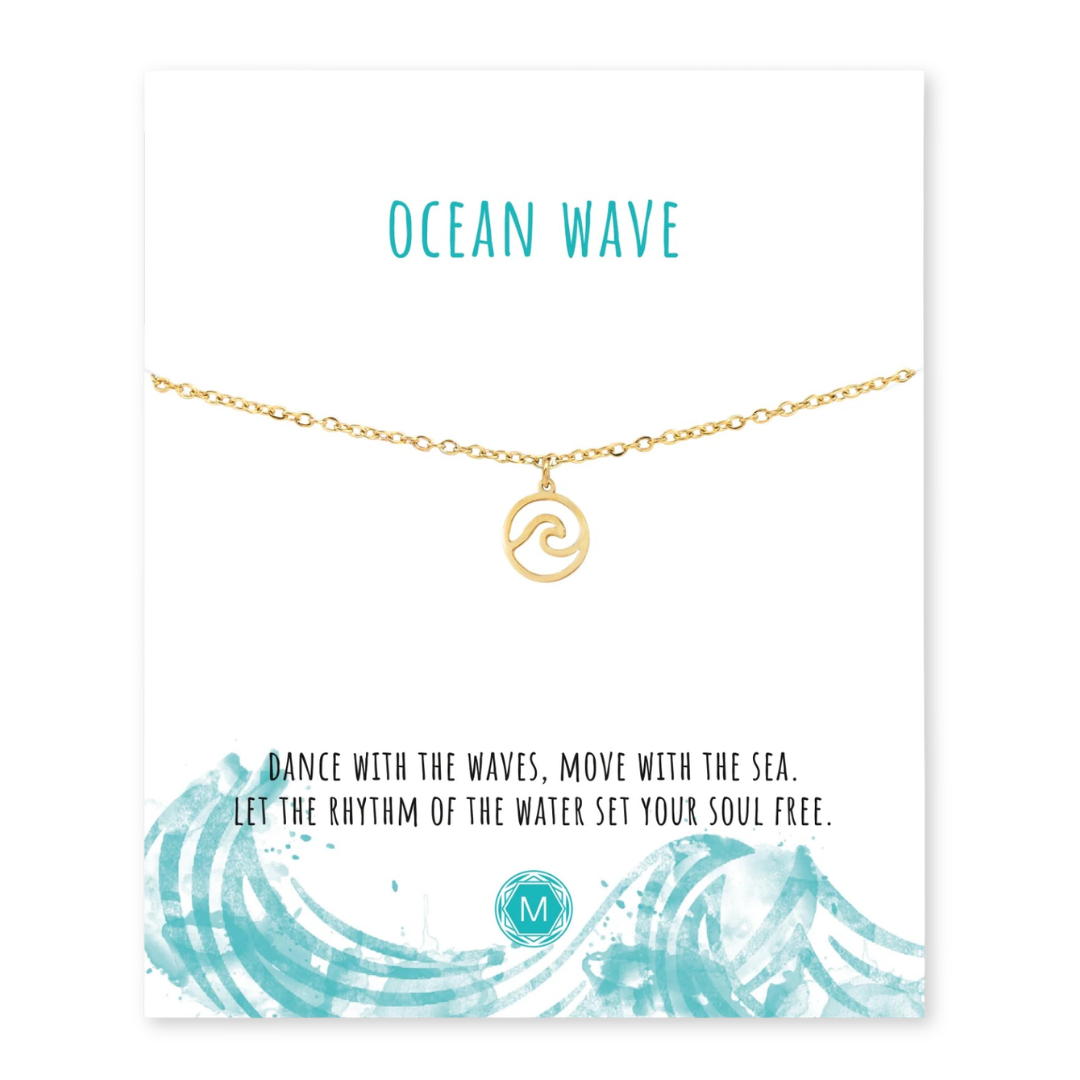 LUAMAYA || OCEAN WAVE ARMBAND GOLD