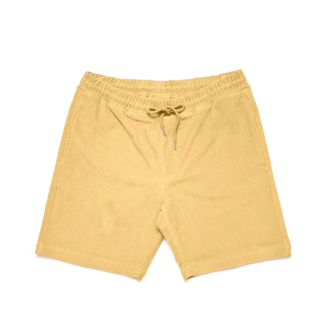 MAZINE || CORDUROY SHORTS - Banana