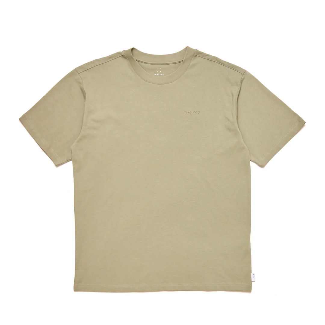 MAZINE || HEAVY BASIC T ORGANIC COTTON SEAGRASS