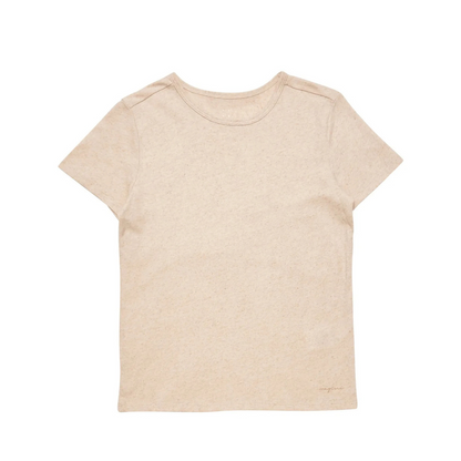 MAZINE II LINEN MIX BASIC T NATURAL