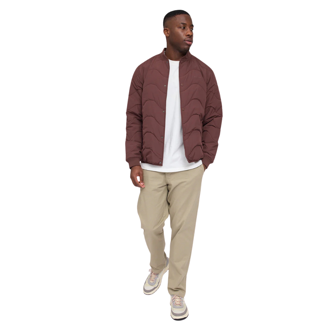 MAZINE || LINER JACKET DEEP MAHOGANY