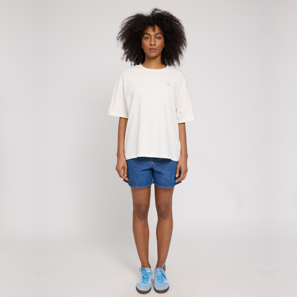 MAZINE || WOMANS BACK PRINT T-SHIRT OFFWHITE HALAL