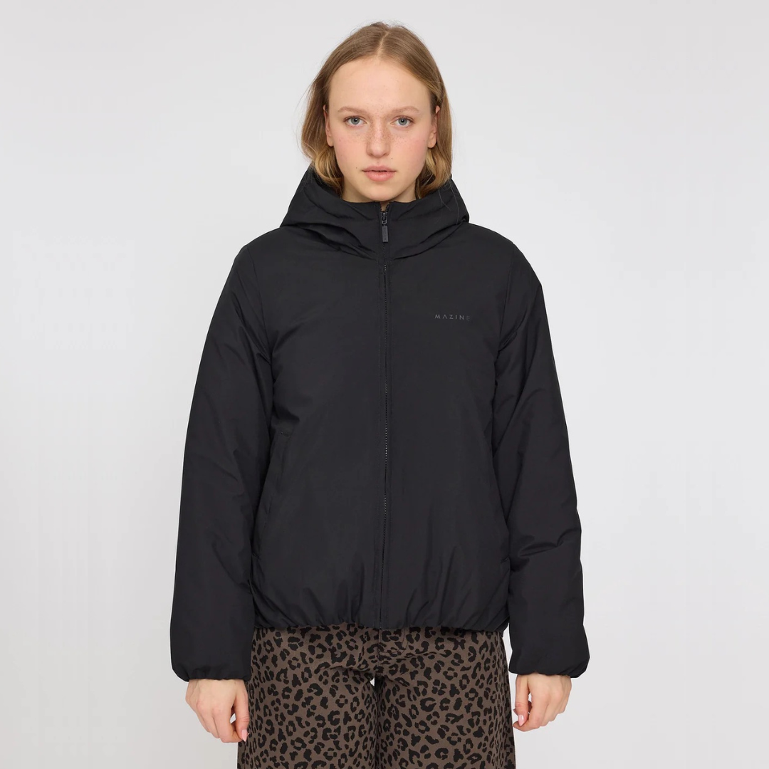 MAZINE || BASIC PADDED JACKET Black