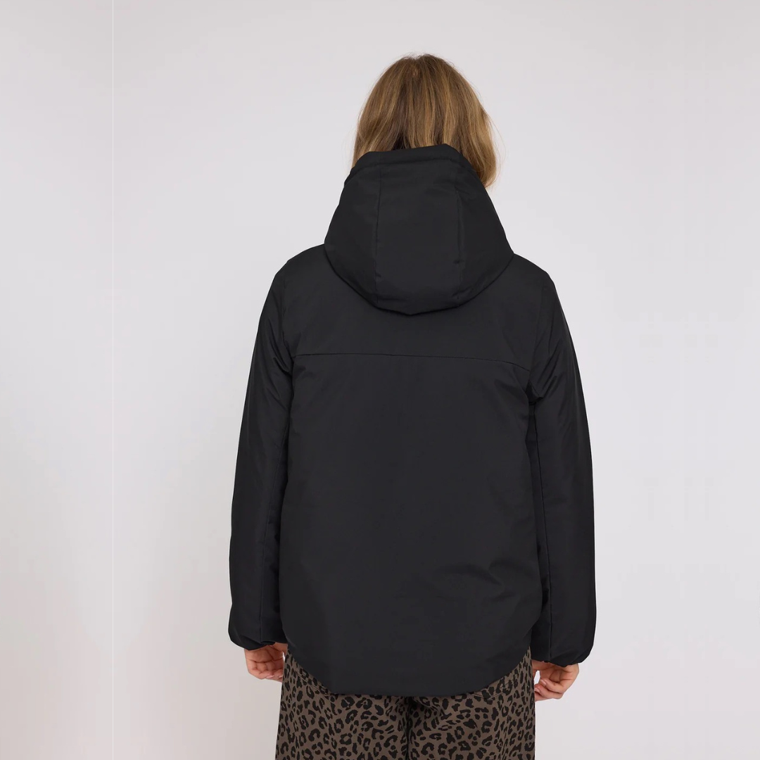 MAZINE || BASIC PADDED JACKET Black
