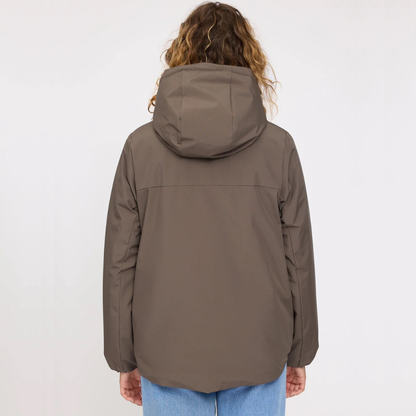 MAZINE || BASIC PADDED JACKET Olive Brown