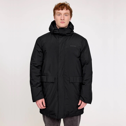 MAZINE ||BASIC  PADDED PARKA BLACK