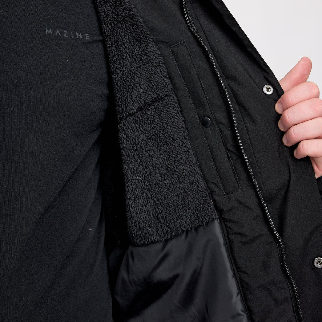 MAZINE ||BASIC  PADDED PARKA BLACK