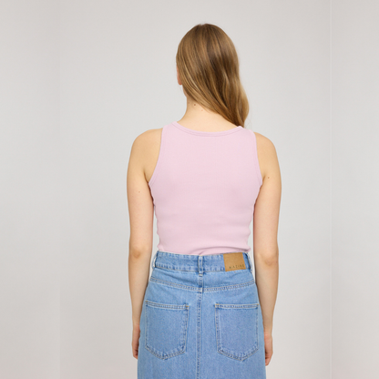 MAZINE || WOMANS BASIC TANKTOP PEONY PINK