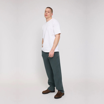 MAZINE || LINEN PULL-ON PANTS HERREN BOTTLE