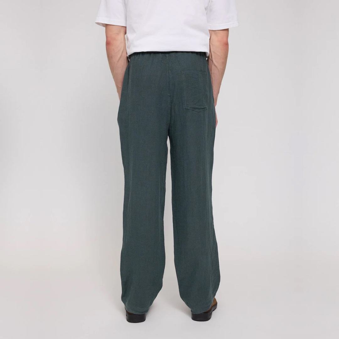 MAZINE || LINEN PULL-ON PANTS HERREN BOTTLE