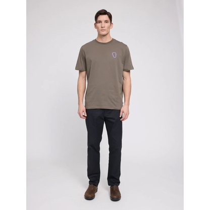 MAZINE || MEN CHEST PRINT T-SHIRT CROCODILE