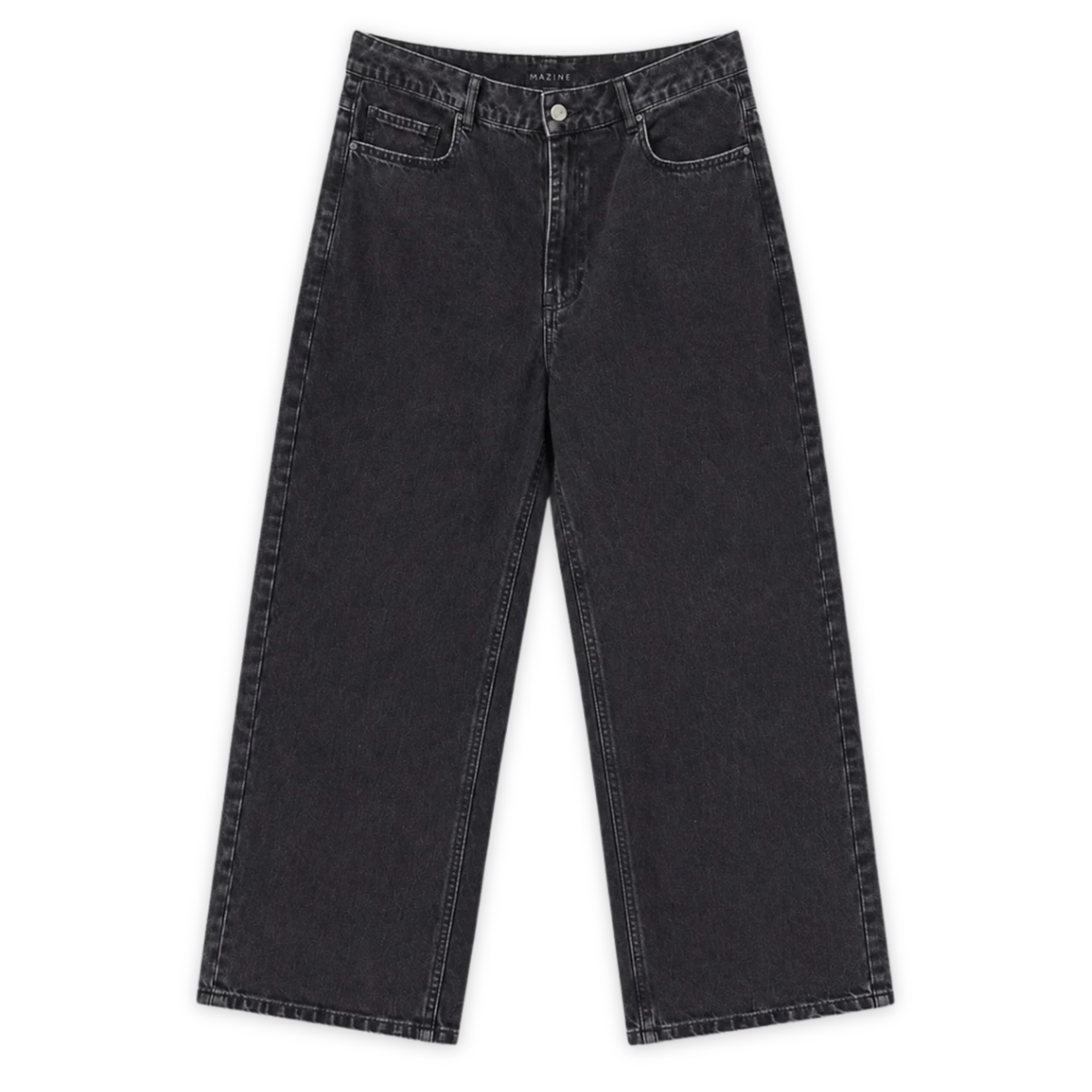 MAZINE || MEN DENIM PANTS DARK GREY