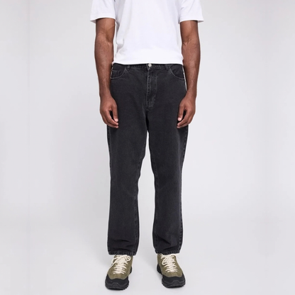 MAZINE || MEN DENIM PANTS DARK GREY