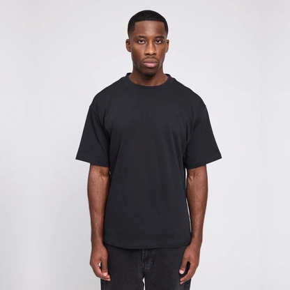 MAZINE || MEN HEAVY BASIC T-SHIRT BLACK