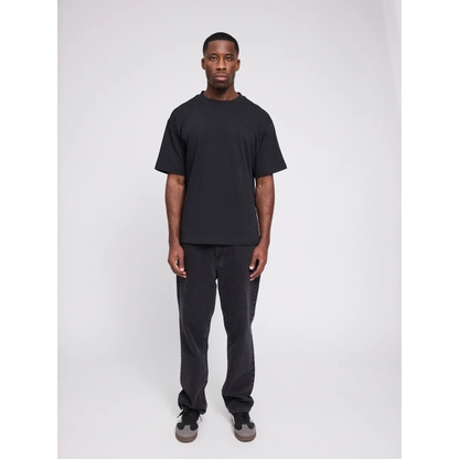 MAZINE || MEN HEAVY BASIC T-SHIRT BLACK
