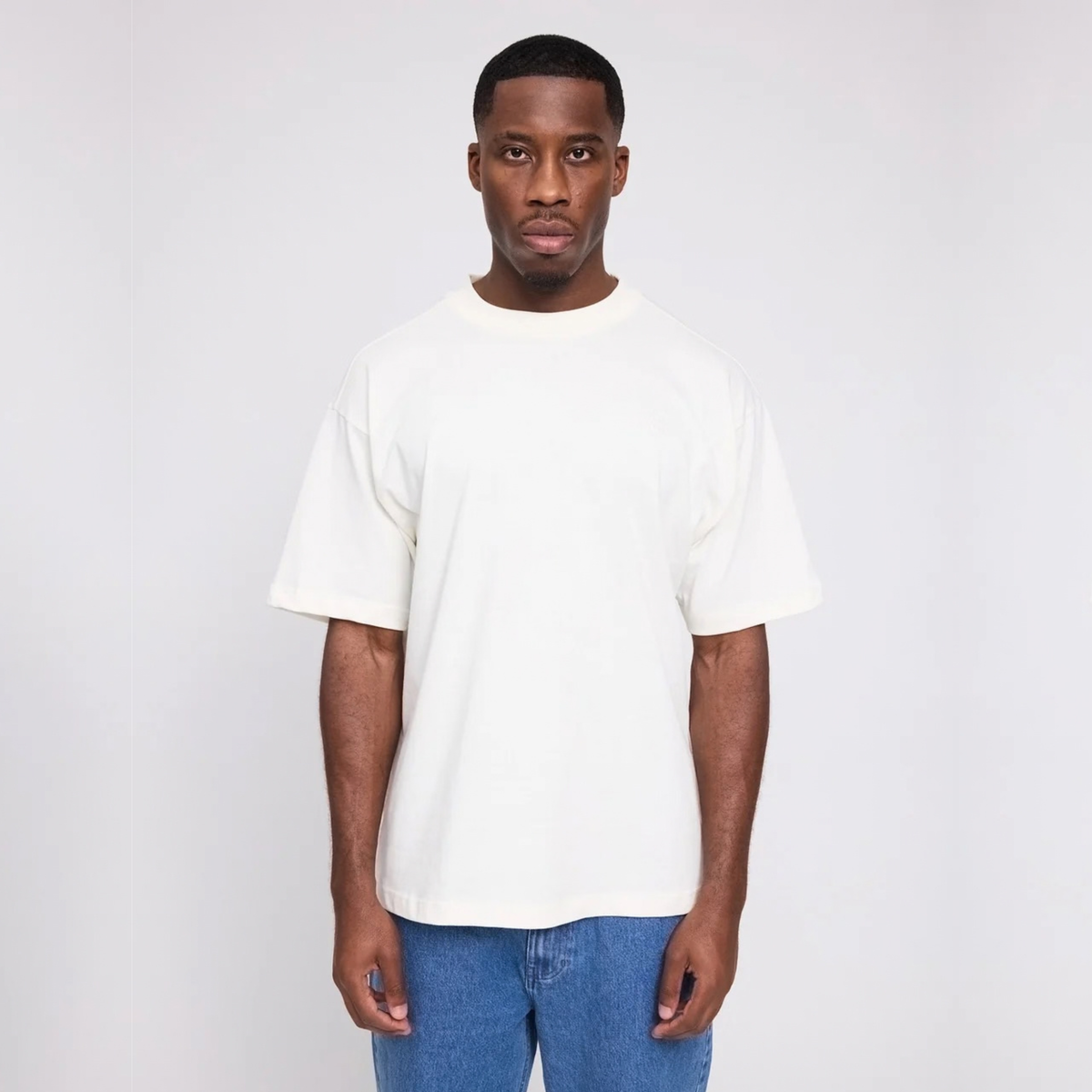 MAZINE || MEN HEAVY BASIC T-SHIRT OFFWHITE