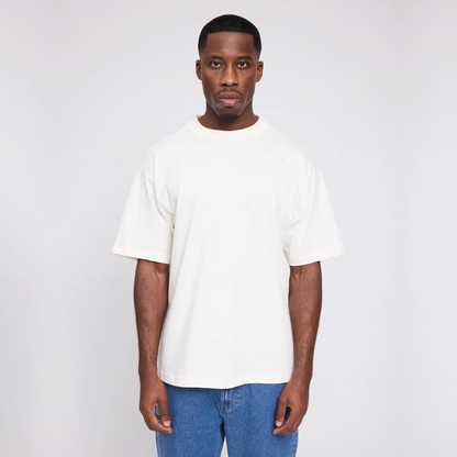 MAZINE || MEN HEAVY BASIC T-SHIRT OFFWHITE