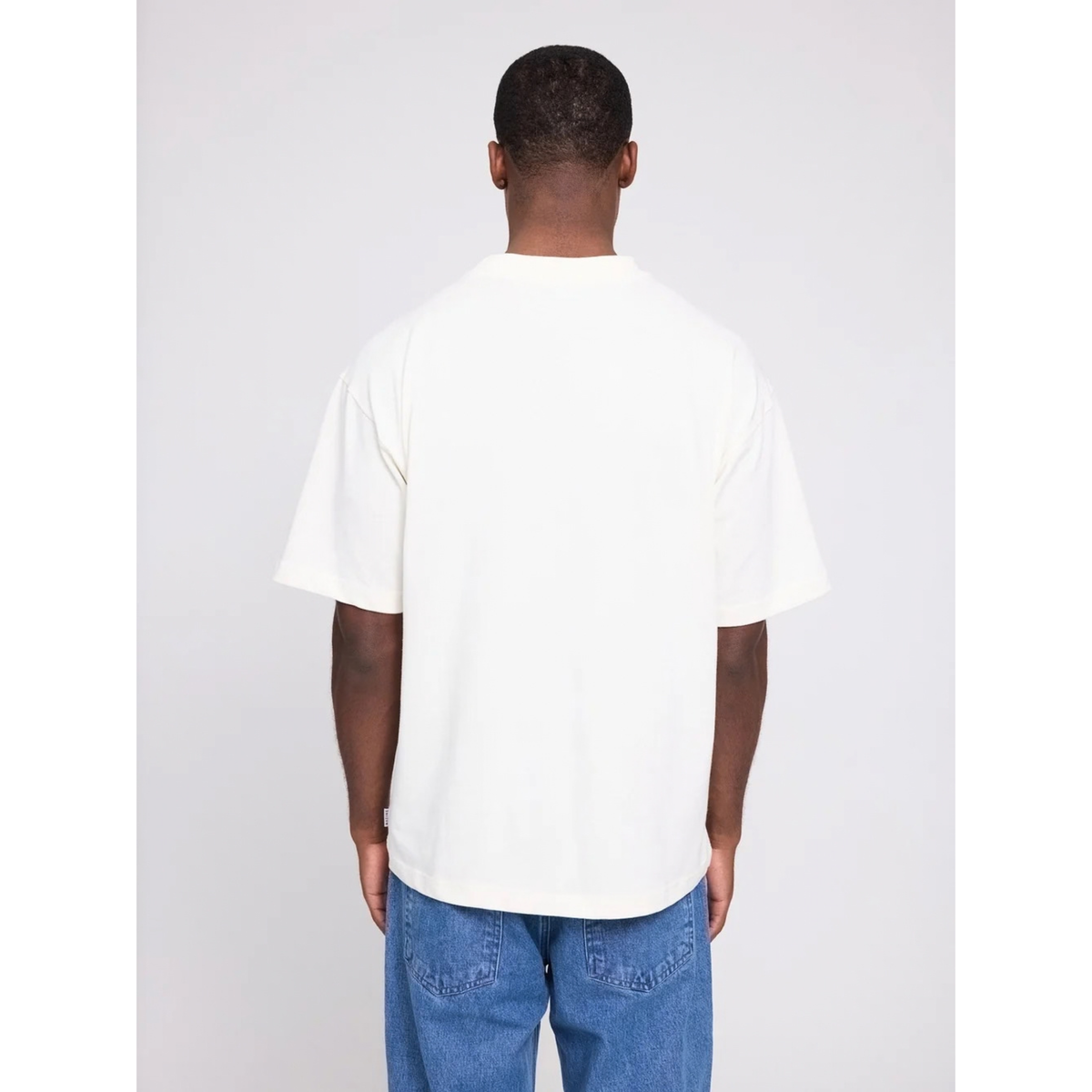 MAZINE || MEN HEAVY BASIC T-SHIRT OFFWHITE