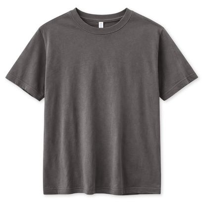 MAZINE || MENS NATURAL DYE T-SHIRT ANTHRACITE