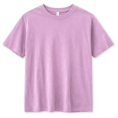 MAZINE || MENS NATURAL DYE T-SHIRT ORCHID