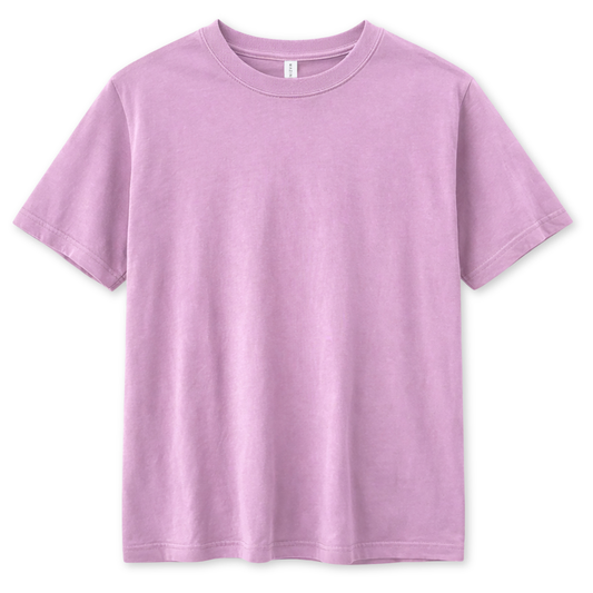 MAZINE || MENS NATURAL DYE T-SHIRT ORCHID