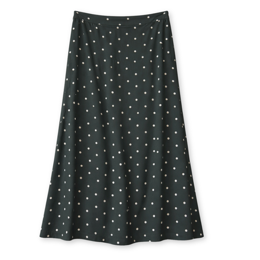 MAZINE || PRINTED VISCOSE MIDI SKIRT BOTTLE/PRINTED