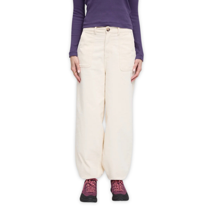 MAZINE || RELAXED CORDUROY PANTS TOFU WOMAN