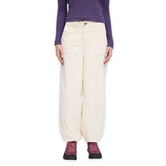 MAZINE || RELAXED CORDUROY PANTS TOFU WOMAN